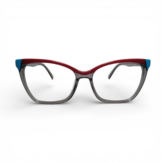 JASPE GRIS TRASLUCIDO BORDO CYAN