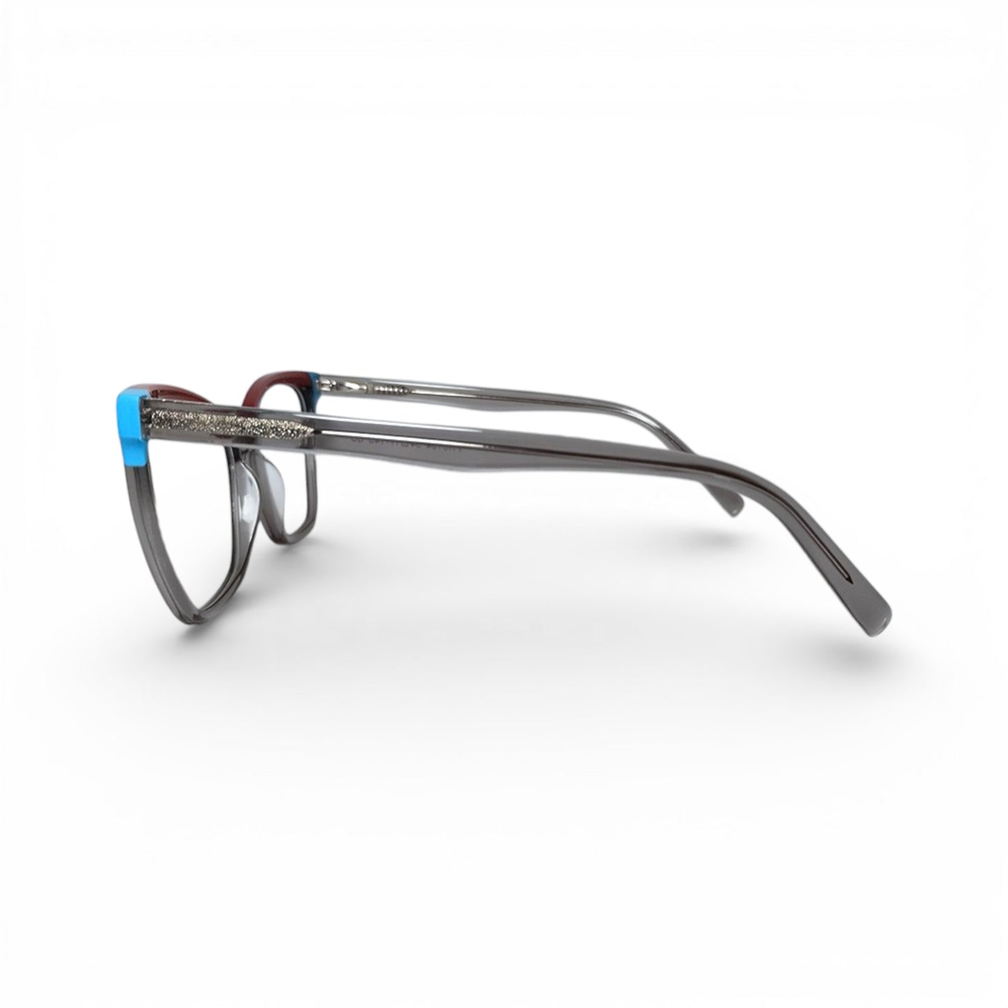 JASPE GRIS TRASLUCIDO BORDO CYAN